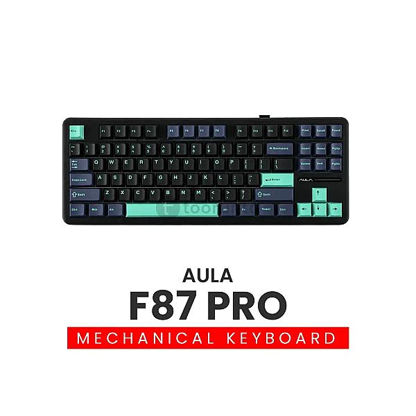 Aula F87 Pro Hot Swappable Mechanical Keyboard