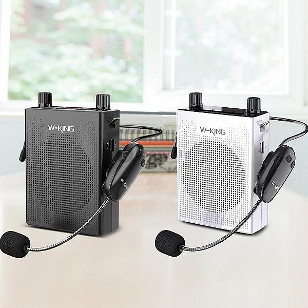 W-king Ks06 8w Rechargeable Wireless Voice Amplifier With Microphone