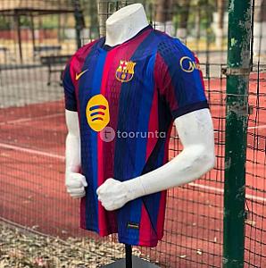 Barcelona player version jersey