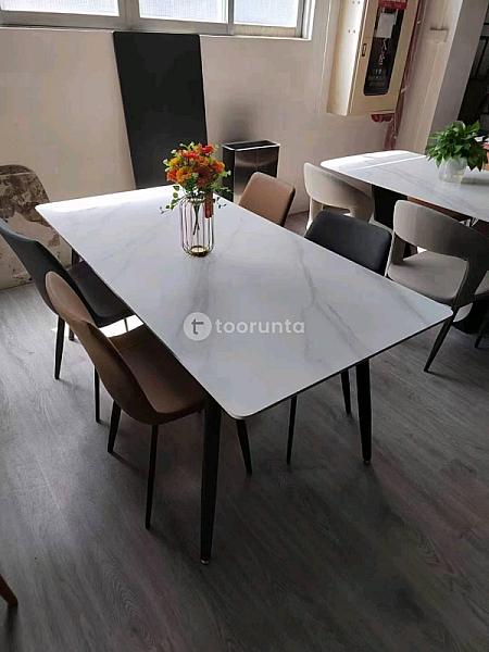 Marble Top Dining Table (130 X 70 Cm)