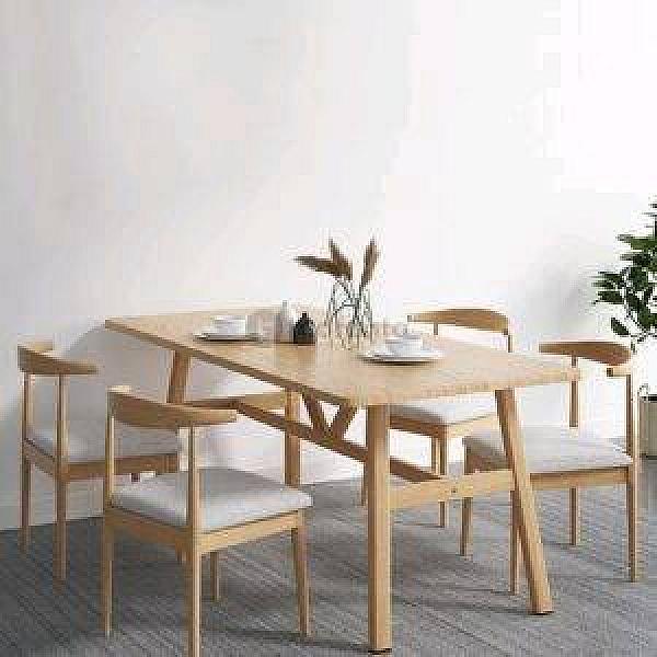 Restaurant Table (2 X 4 Foot) & Chair Set (5 Pcs Set)