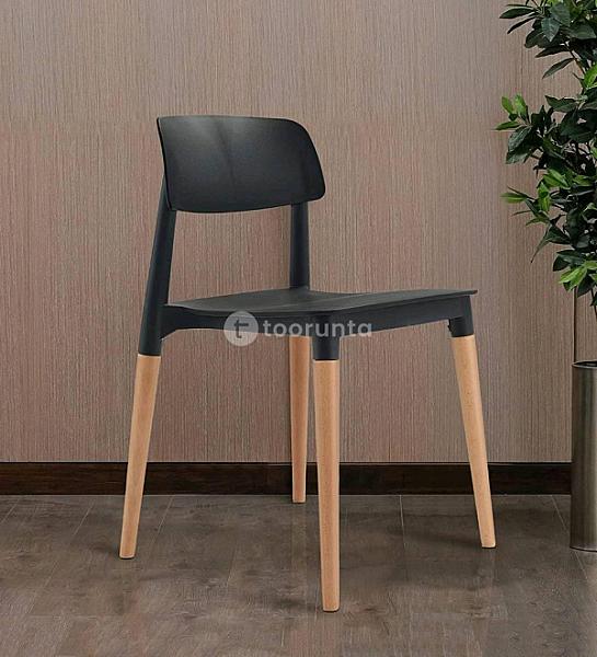 Ruben Mid-century Chair (Black)