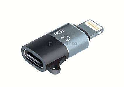 Type C to Lightning Headphone Audio Adapter