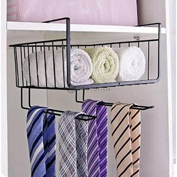 Racksense / Hanging Basket Closet Shelf Hook Cabinet Storage Rack (L) | A12-005h