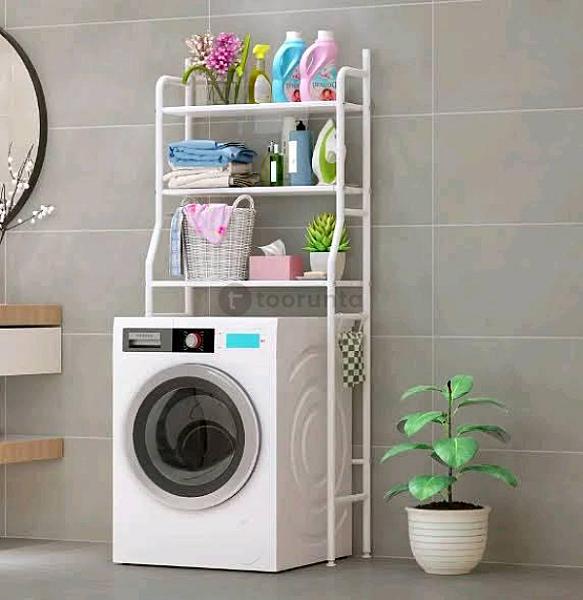 Rack Sense / Over The Washing Machine Rack 3 Layer, Front Load Washing Machine Rack, White Color