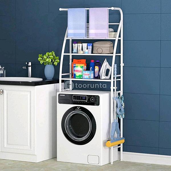 Rack Sense / Over The Washing Machine Rack 3 Layer, Front Load Washing Machine Rack, White Color | 2
