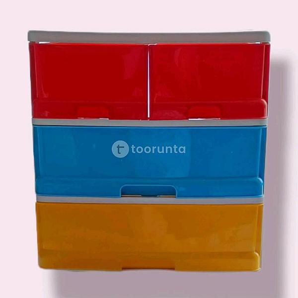 Racksense / 3 Tier Colorful Drawer Cabinet