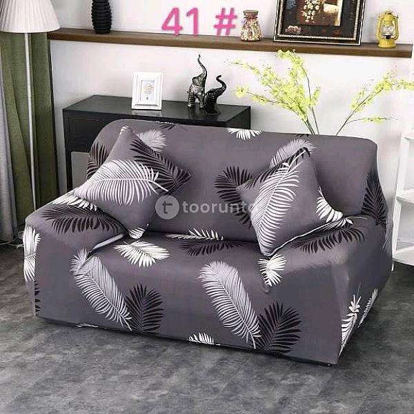 1 Seater Universal Elastic Fabric Settee Sofa Couch Protector Slipcover Stretch Covers
