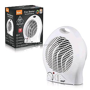 RAF Upright Portable Fan Heater with Variable Thermostat, 2 Heat Settings & Fan Mode Room Electric Heater, Easy to Use, Compact Design with Carry Handle Heater | 2000W | R.1180