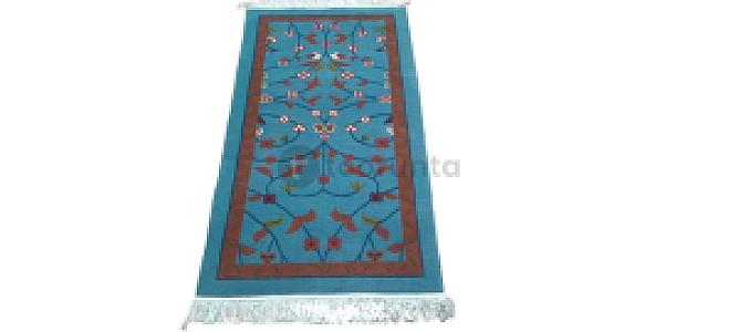 Hand-Knotted Nepali Tibetan Wool Runner Rug - 70 x 140 cm - 100 Knots
