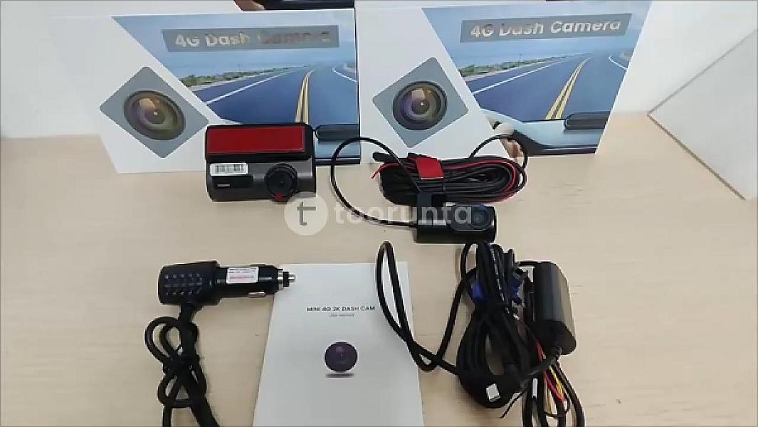 4g Dashcam With Dual Lens 2k Front +720p Rear Carin 2 Wayrecord Wifi G-ps Tracking