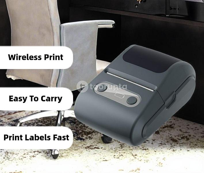 Wireless Portable Up To 58mm Label Printer