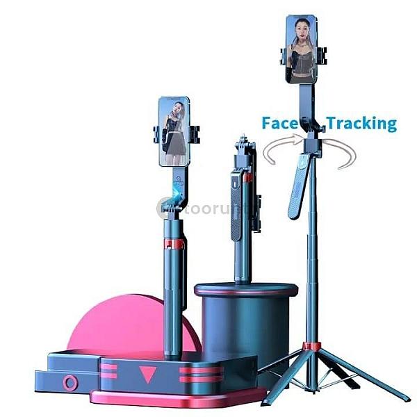 Q185 Smart Ai Gimbal Selfie Stick 1.8m Tripod Bracket Integrated Handheld Gimbal