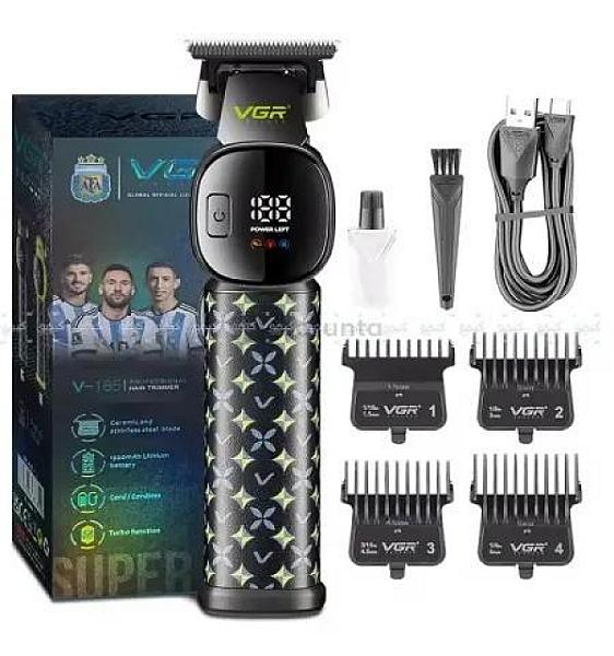Vgr V-185 Hair Trimmer – Led Display, Ceramic Blade, 220 Min Runtime