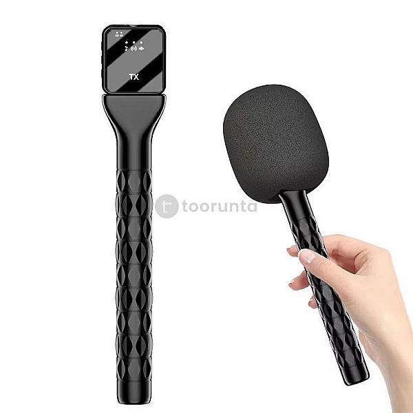 Wireless Microphone Holder Stand Interview Hand Stick(1 Pic)