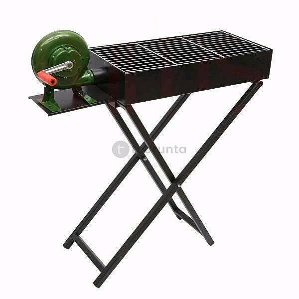 Bbq Cross Feet With Blower Fan