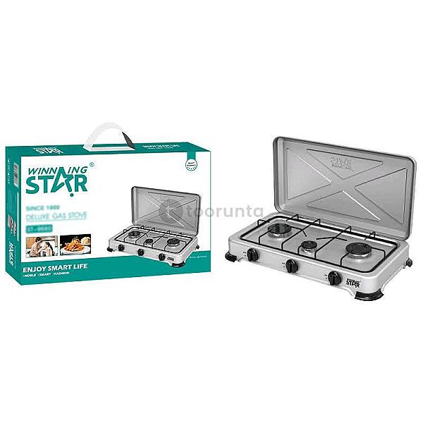 Winning Star St-9660 | 3 Burner Cooker Gas Stove