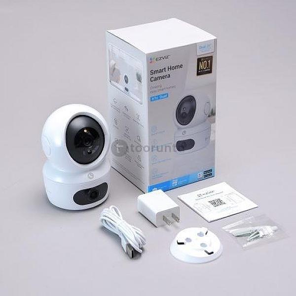 Ezviz H7c Dual Lens 4mp Wired/wireless Ptz,two Way Audio & 5g Supported Ip Indoor Cctv Camera