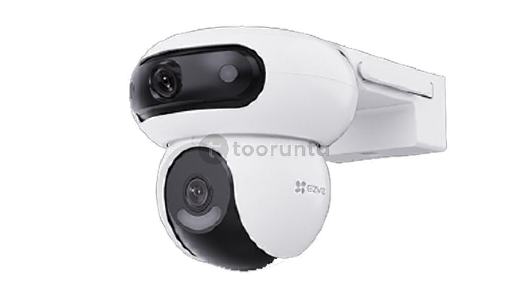Ezviz H90 Dual 4mp Outdoor Colorvu Dual-lens Pan & Tilt Wired/wireless Cctv Camera Fully Sd Card Supported