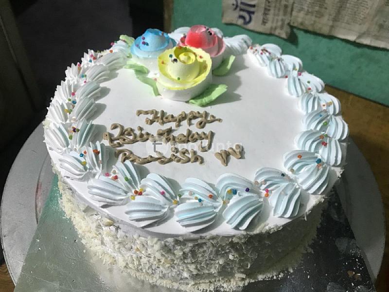White Forest Cake