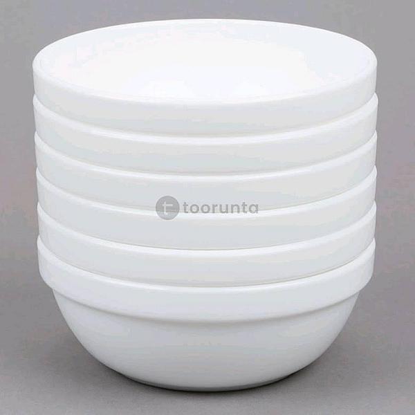 Bowl Fine Bone China White | 1 Pc | 5″