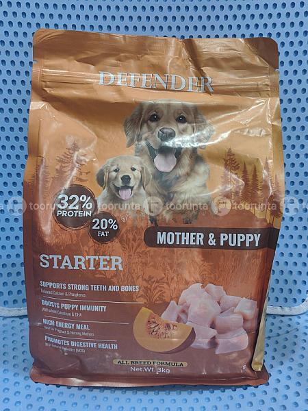 Defender Starter Dog Food 3kg