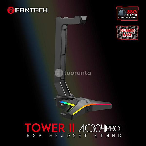 Tower Ii Ac304 Pro Rgb Headset Stand