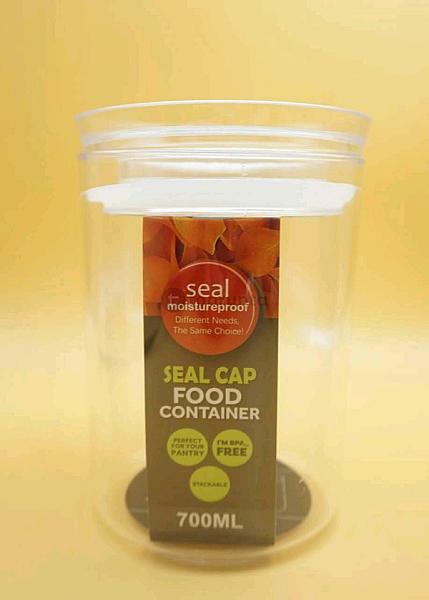 Fresh Box | Round Flip Lid Food Container Moistureproof | Stackable | Bpa-free | 700ml