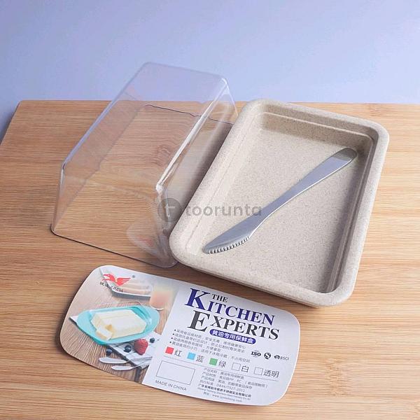 Butter Dish With Knife