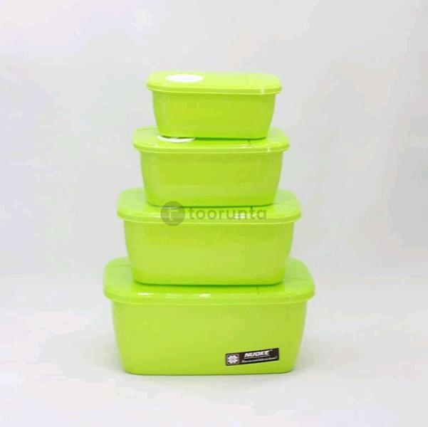 4 Pieces Storage Box (Fresh Box-1412)