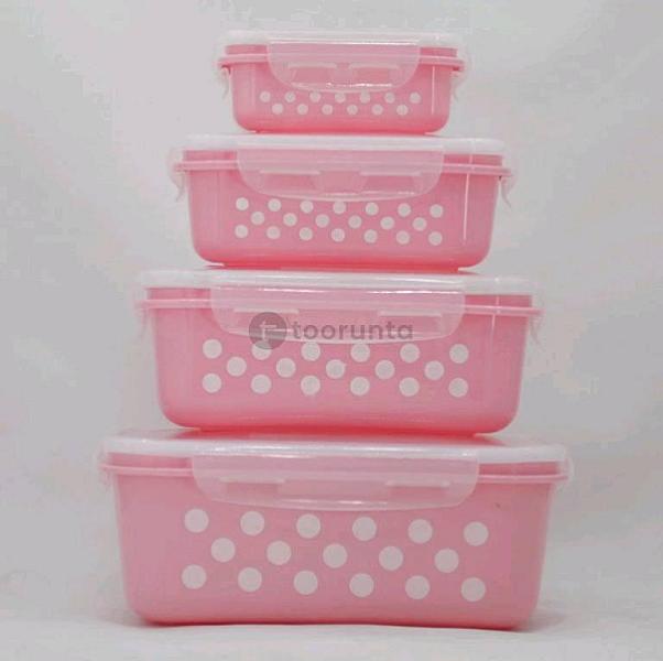 4 Pieces Storage Box (Fresh Box-8096)
