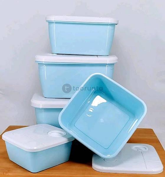 5 Pieces Storage Box (Fresh Box-nk-1908) Square