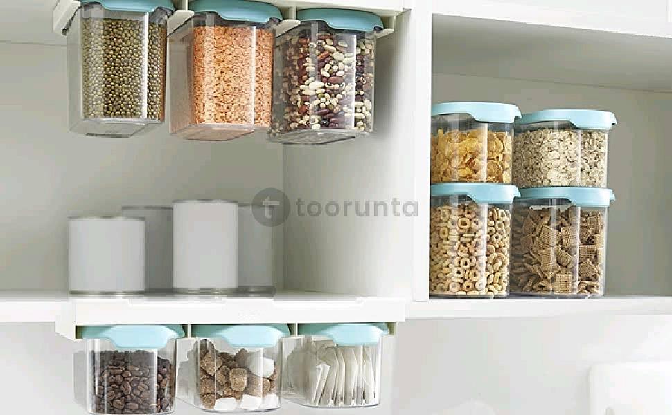Cupboardstore Under-shelf Storage Container Set, Set Of 3