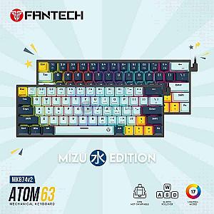 Fantech MK875 V2 ATOM 81 MIZU Mechanical Keyboard Nepal