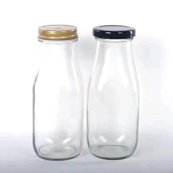 250ml Glass Beverage Bottle With Lids