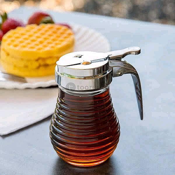 Retro Glass Syrup Dispenser (Small)