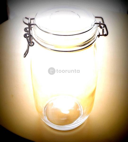 Clear Glass Jars W/ Locking Lids 1000 Ml