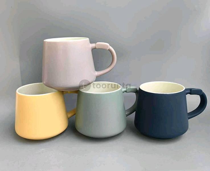 Zen Americano Solidground Ceramic Coffee Mugs | Matte Finish