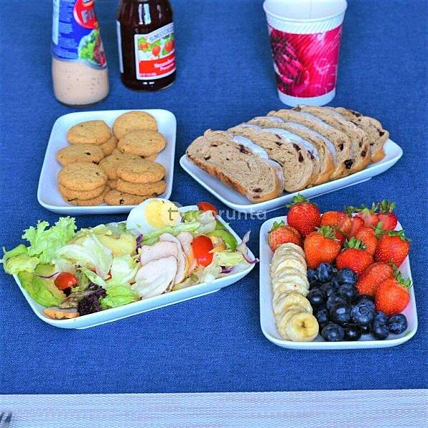 Ceramic Serving Platter Rectangular 4 Pcs Set