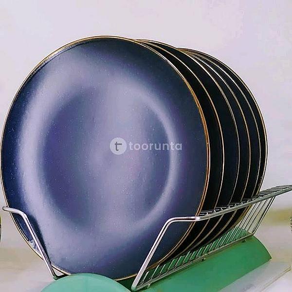 11″ Ceramic Plate (Pack Of 6) 6454