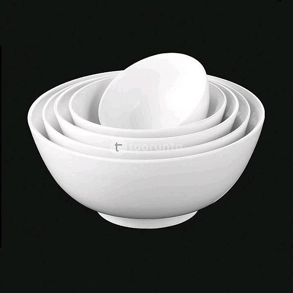 Ceramic Rice Bowl White | 1 Pc | 7″