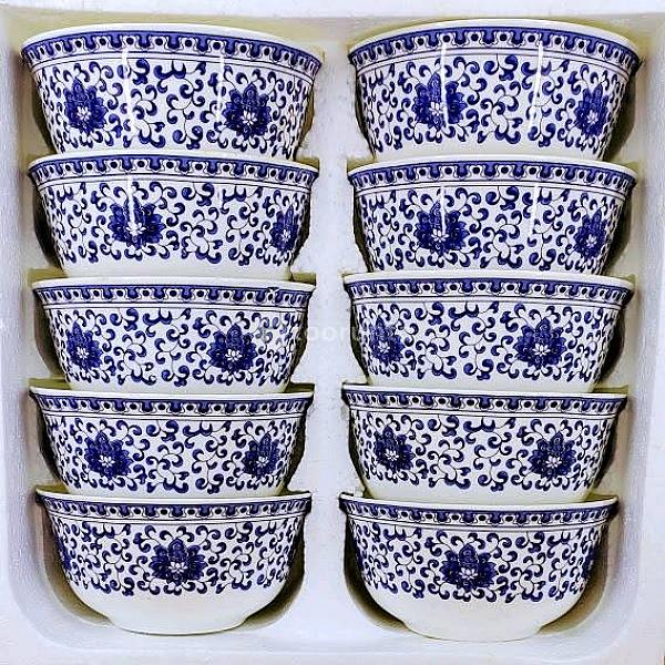 Fine Bone China Bowl 4.5″ (Pack Of 10)