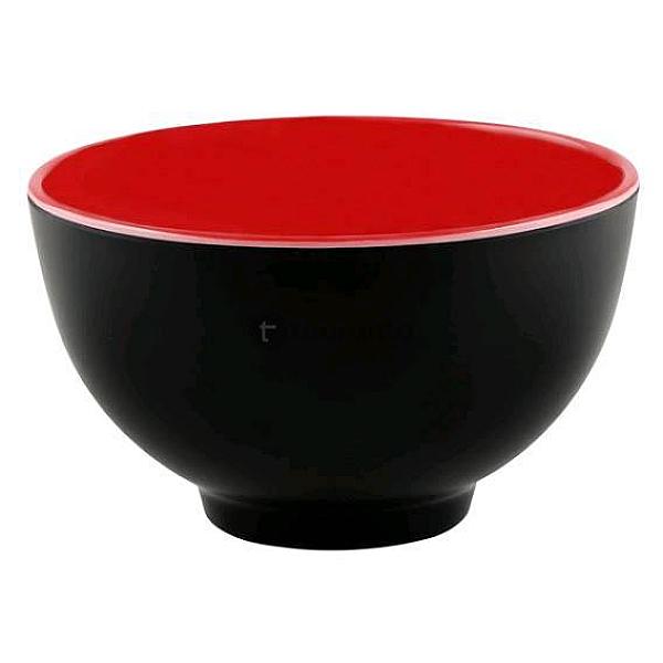 Melamine Bowl Red/black Rice (6 Pcs Set) K-5