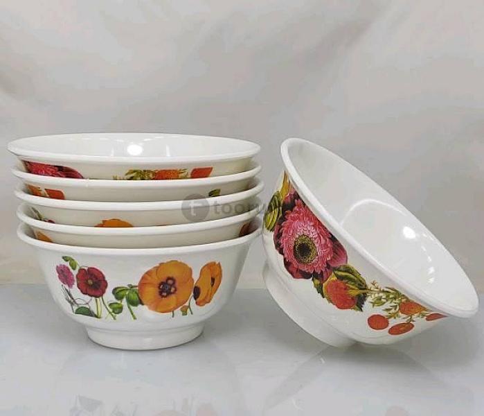 Melamine Bowl 6″ Americana (6 Pcs Set)