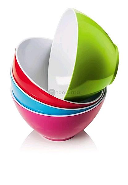 Colourful Melamine Salad Bowl