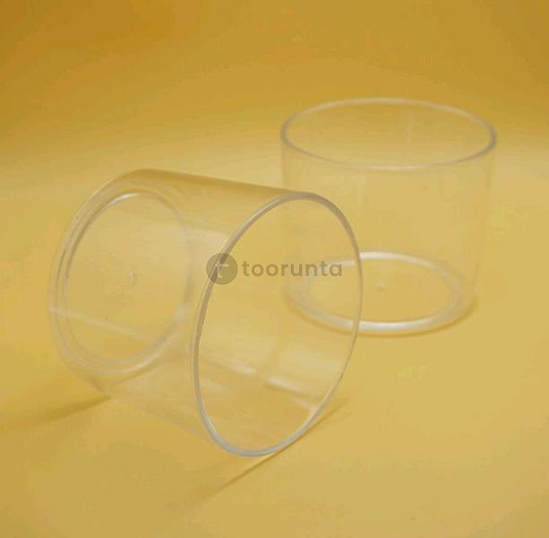 Unbreakable Whisky Glass | Clear Polystyrene Drinkware | 1 Pc