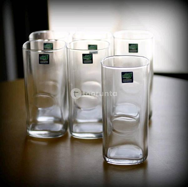 Water Glass Js-69115-3 (Set Of 6)