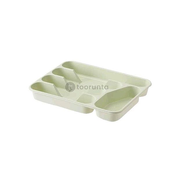 Plastic Kitchen Cutlery Organiser Tray