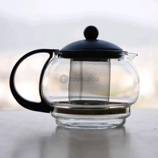Glass Teapot 880 Ml (Lucky Pot)