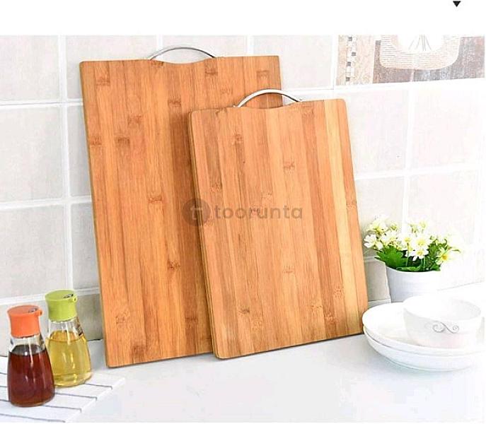 Bamboo Chopping Board Rectangle (Medium 38 X 26 Cm)